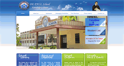 Desktop Screenshot of depaulschoolbilari.org